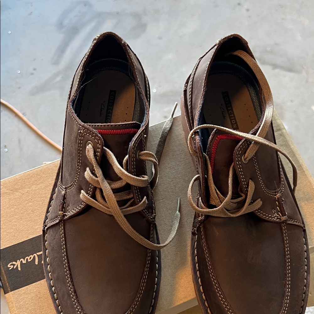 Clarks Men's Dark Brown Chukka Boots